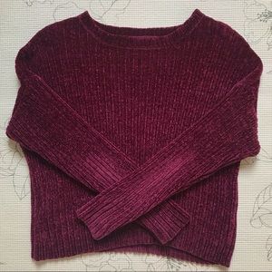 SOLD F21 Chenille Sweater